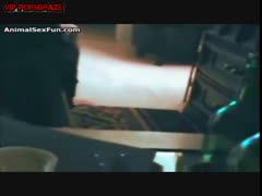 dog rape girl on the hotel