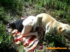Dirty dog fucks young girl at home