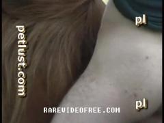 High quality video of a horse producing a massive sperm load.